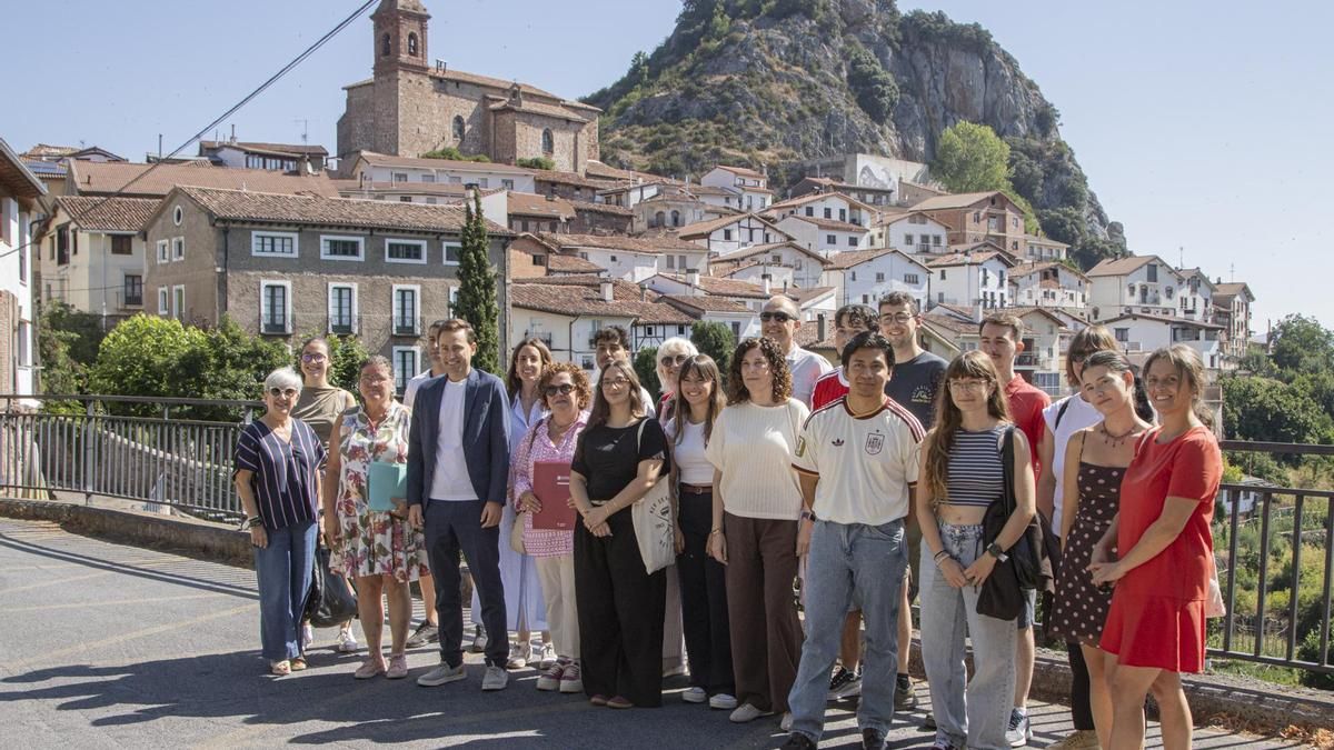El Erasmus rURal lleva a doce alumnos de la UR a vivir y realizar sus prácticas en los pueblos riojanos