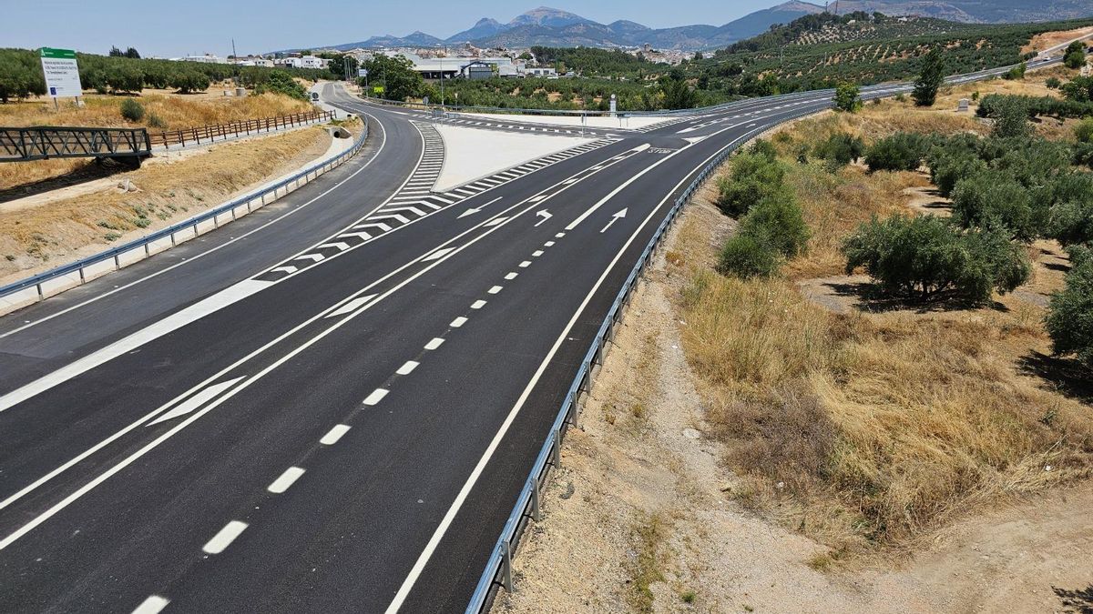 Carretera A 306 en Torredonjimeno