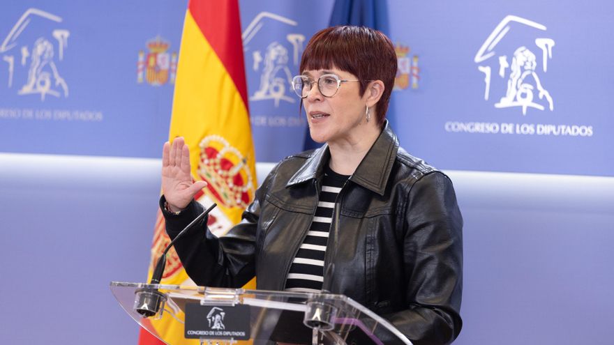 La portavoz de Compromís en el Congreso, Águeda Micó.