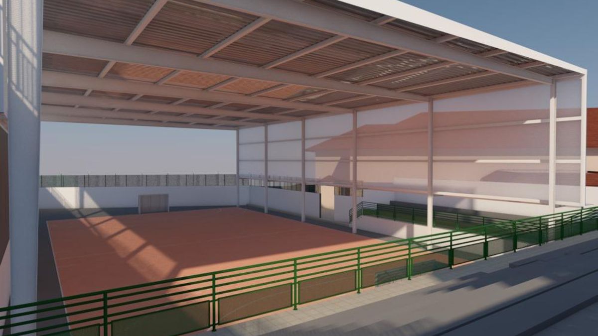 El Ayuntamiento de Barlovento saca a licitar por cuarta vez el techado de la cancha del CEO de Barlovento