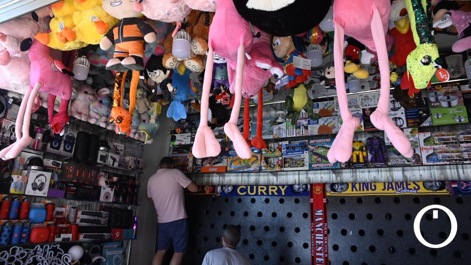 Montaje de la feria de Córdoba