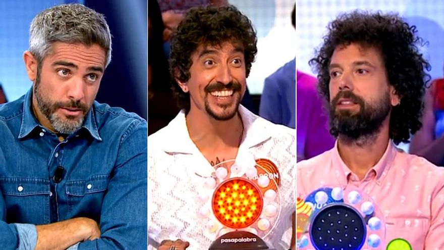 Roberto Leal se "pica" con 'El Hormiguero' en 'Pasapalabra', que vivió el choque de Juan Ibáñez con Marron: "Qué asco"
