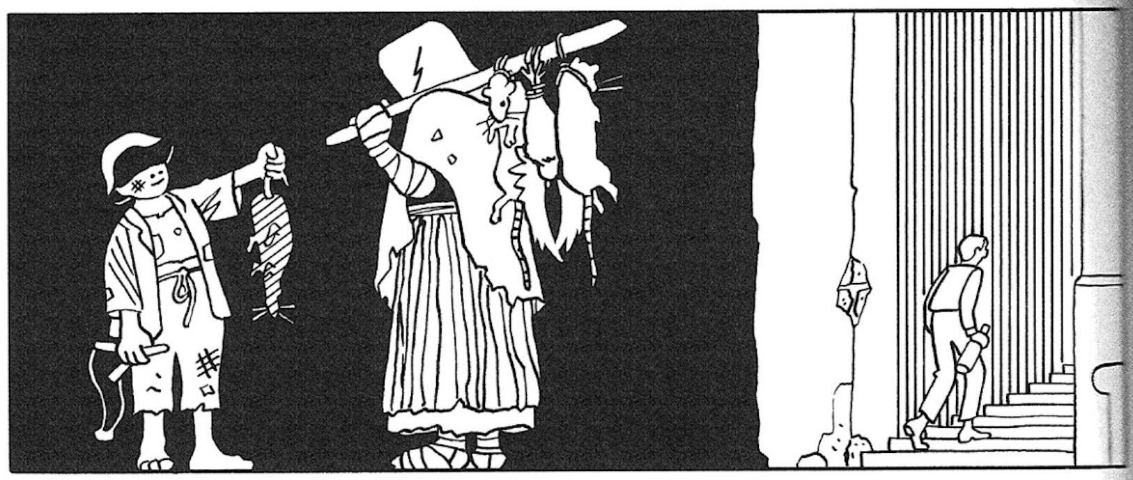 Viñeta del cómic 'Saquen sus muertos' de Rayco Pulido.