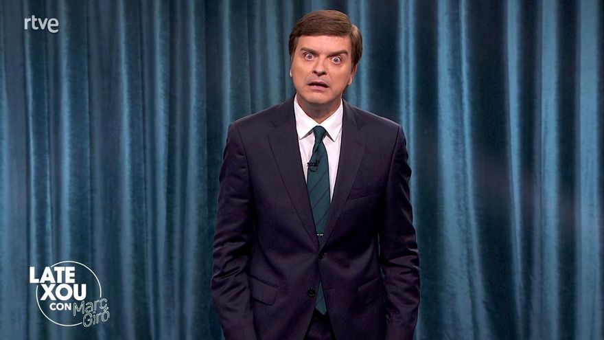 La ironía de Marc Giró en RTVE, una semana después del monólogo que criticó Vox: "Por lo de socialista no paso"
