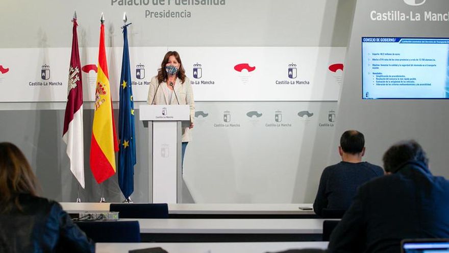 Blanca Fernández, consejera portavoz de Castilla-La Mancha