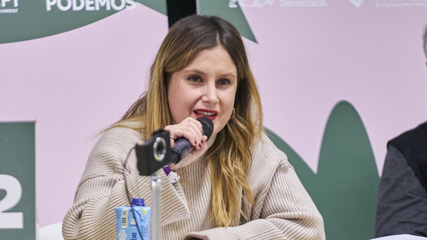 La portavoz adjunta de Unidas Podemos en la Asamblea de Madrid, Alejandra Jacinto.