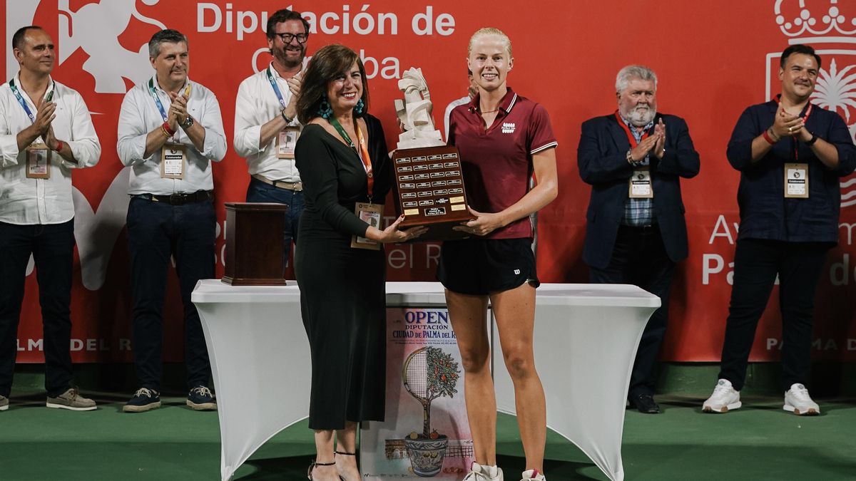 Eva Vedder se corona en el Open Diputación Ciudad de Palma del Río