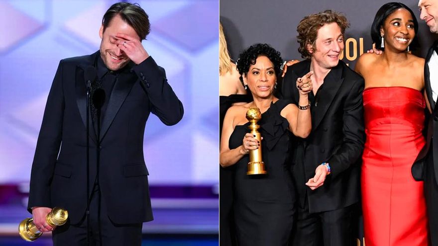 Los Globos de Oro despiden con honores a 'Succession' y encumbran a 'The Bear' como triunfadora en comedia