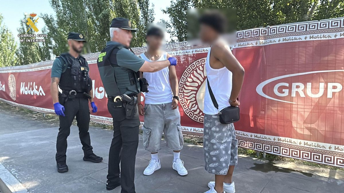 Dispositivo de seguridad del Festival Holika de Calahorra