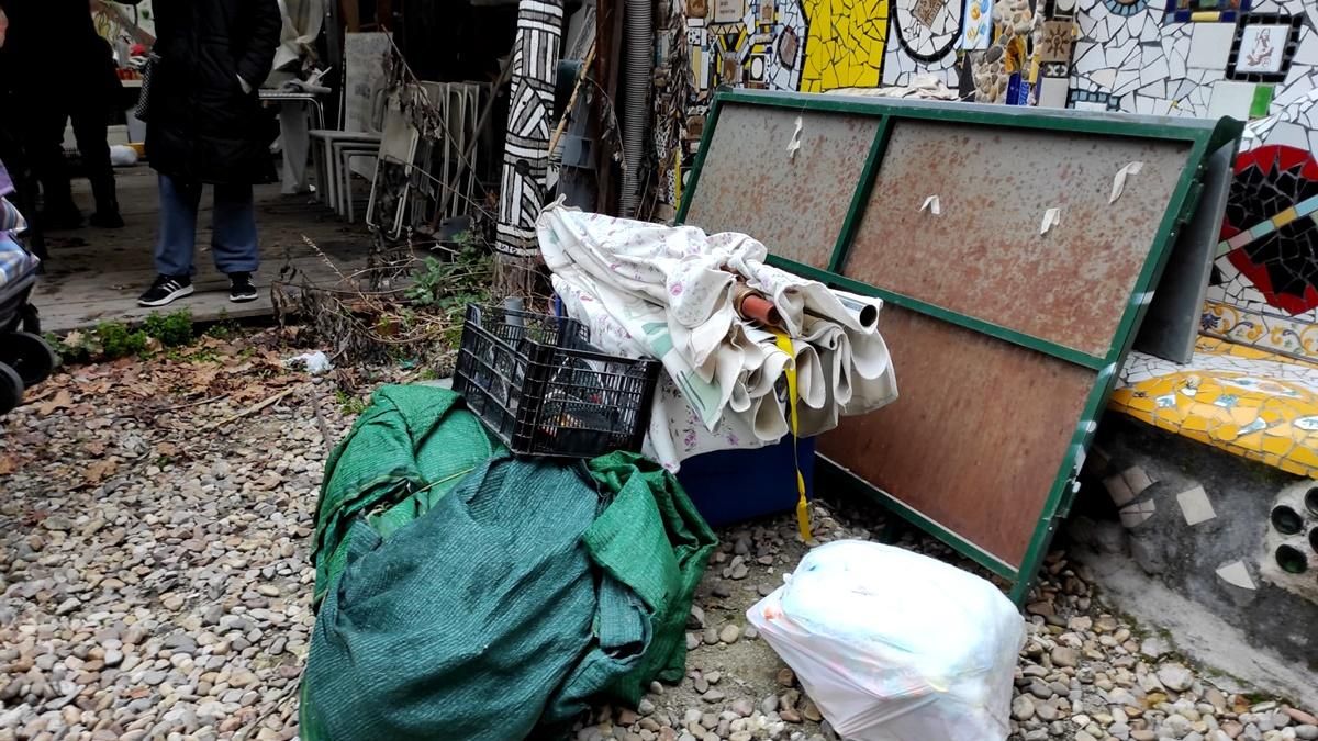 Enseres del solar que irán a otros centros sociales autogestionados