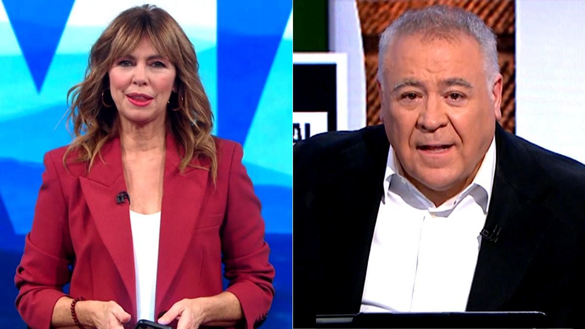 Alejandra Herranz y Antonio García Ferreras en los especiales electorales de RTVE y laSexta