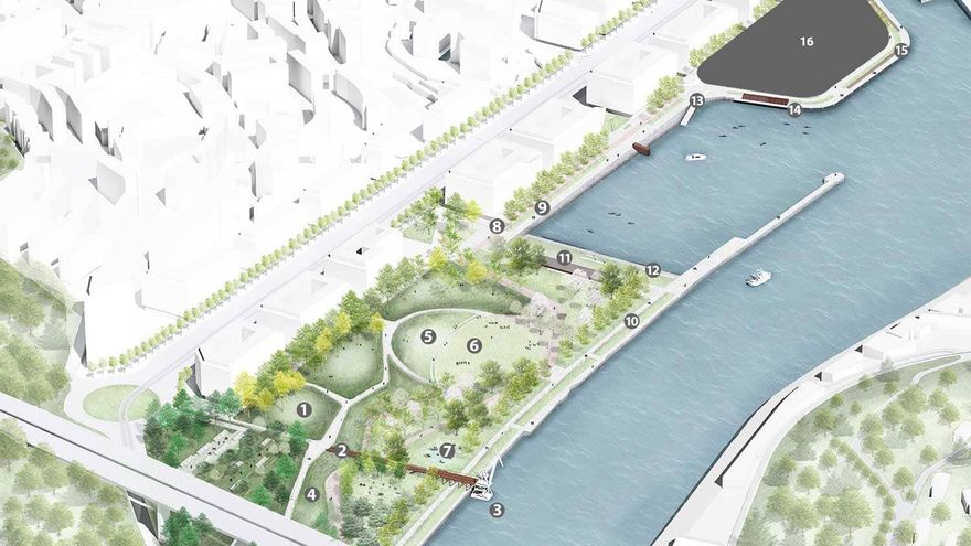 Los barcos de ocio y mercancías podrán atracar en el muelle de Barakaldo en 2025 tras una inversión de 3 millones de euros