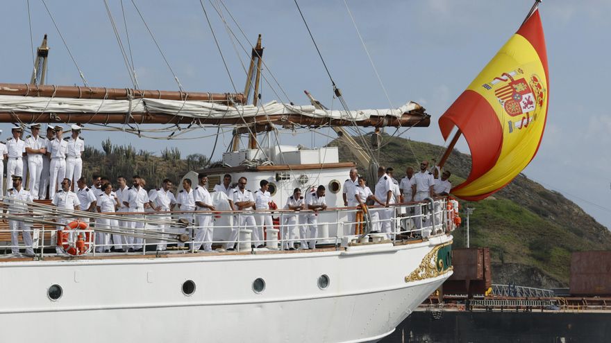 La princesa Leonor llega mañana a Nueva York a bordo del buque Juan Sebastián de Elcano