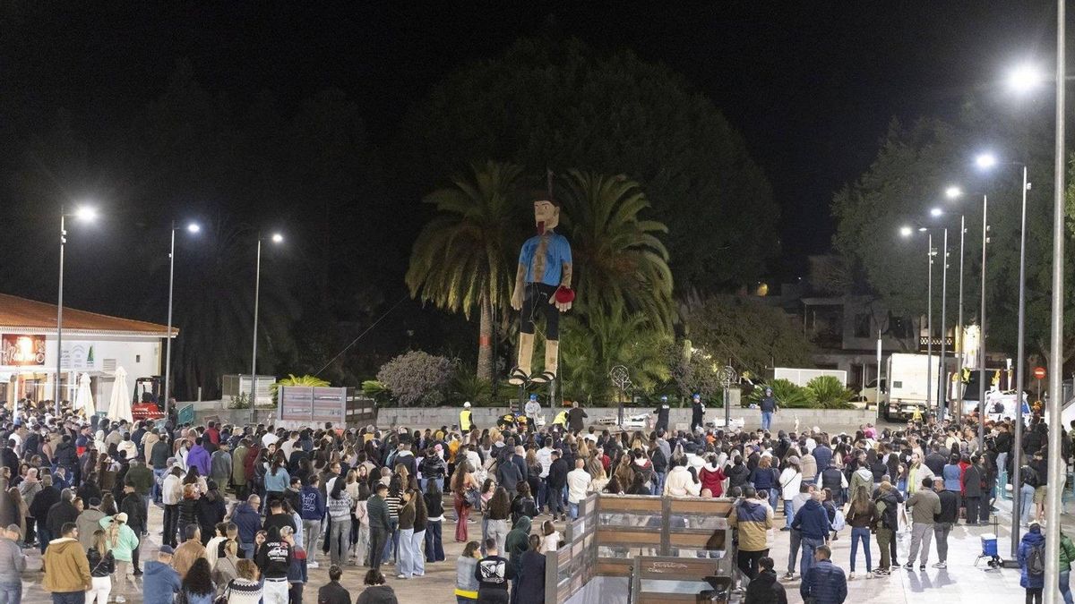 Teror celebra este sábado su tradicional 'Quema de Judas'