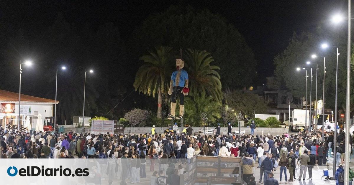 Teror celebra este sábado su tradicional  Quema de Judas 