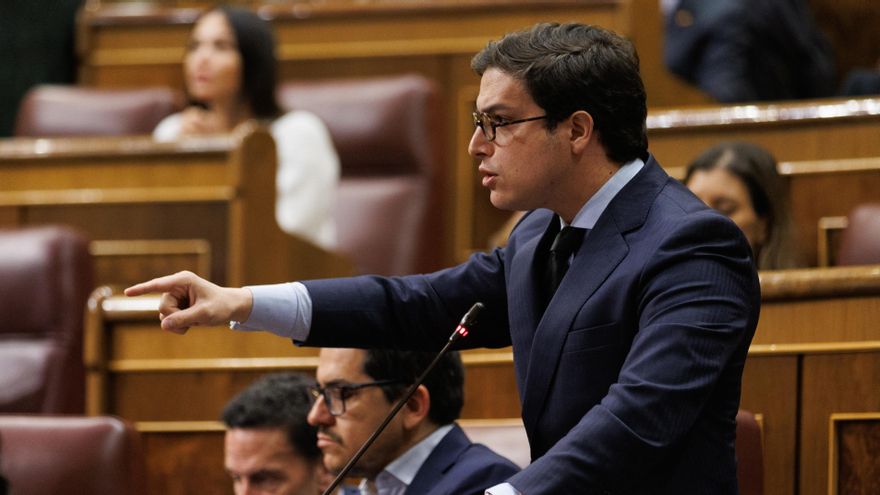 El secretario general de Vox en el Congreso, José María Figaredo.