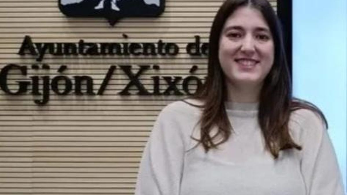 Olaya Suárez, portavoz municipal de Podemos en el Ayuntamiento de Gijón/Xixón.