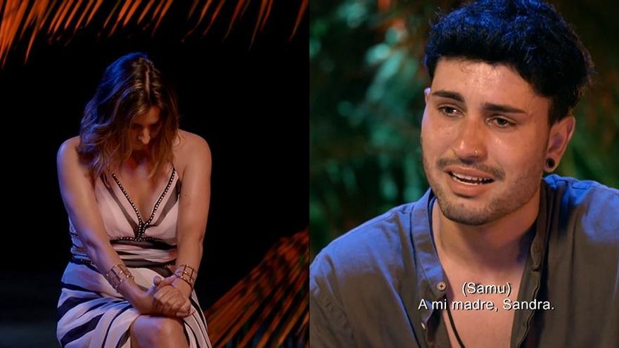 Sandra Barneda se rompe de nuevo por Samu en 'La isla de las tentaciones'