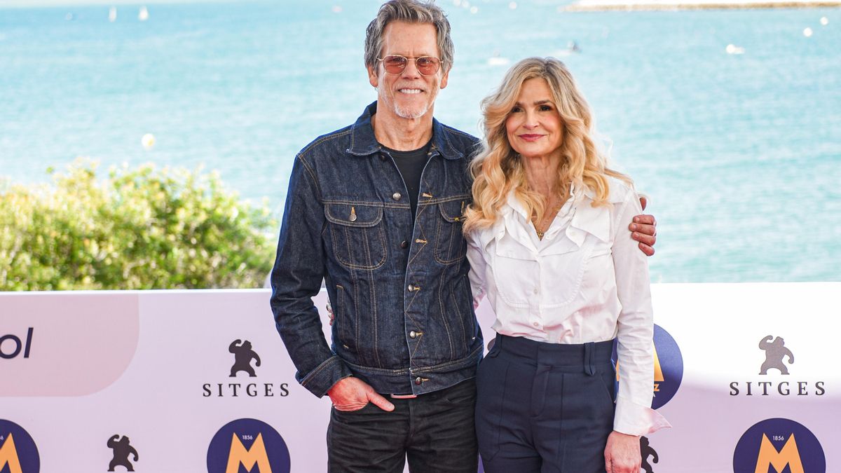 Los actores Kevin Bacon y Kyra Sedgwick durante el photocall de la película 'Family movie' en el Festival de Sitges