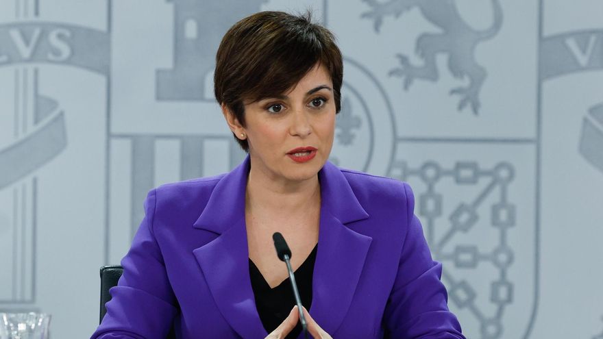 La ministra de Política Territorial y portavoz del Gobierno, Isabel Rodríguez.