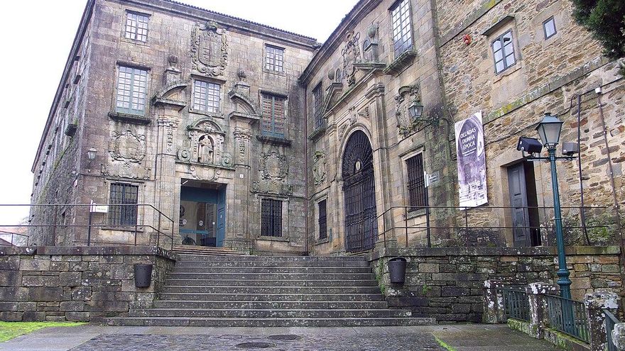 El limbo del Panteón dos Galegos Ilustres, la capilla donde están enterrados Rosalía de Castro y Castelao