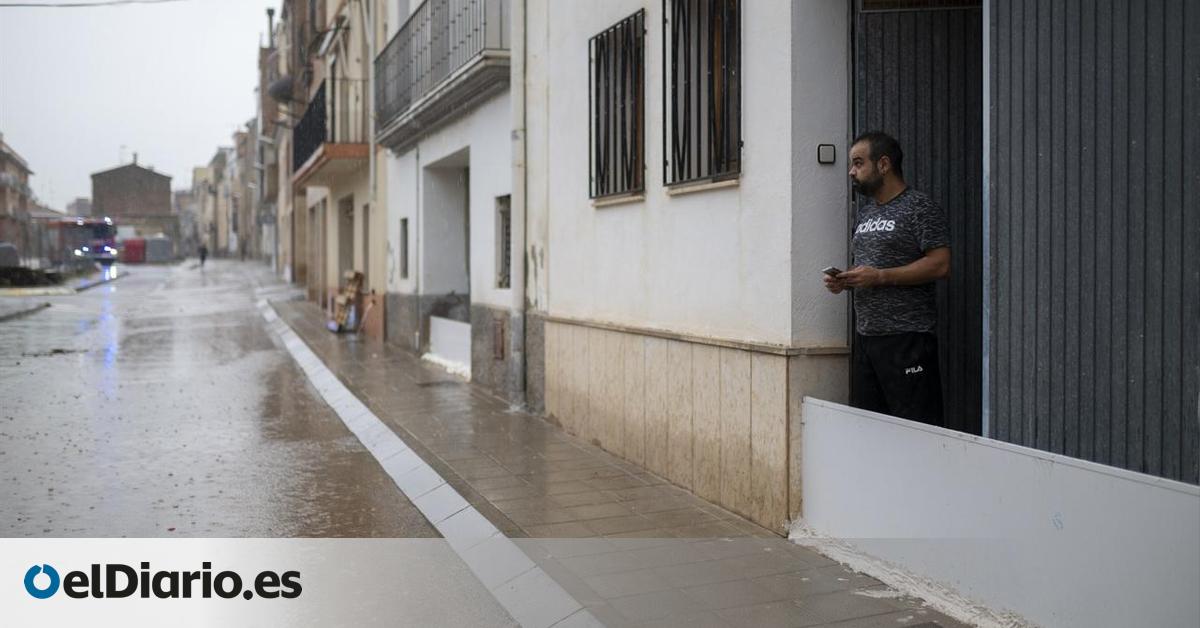 La Generalitat envía una alerta por lluvias intensas en el sur de Catalunya y pide precaución en los desplazamientos