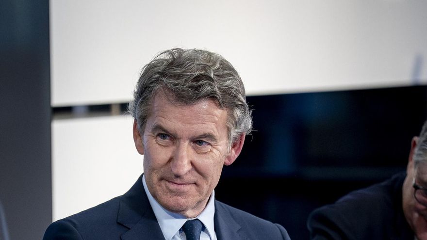 El presidente del Partido Popular, Alberto Núñez Feijóo.