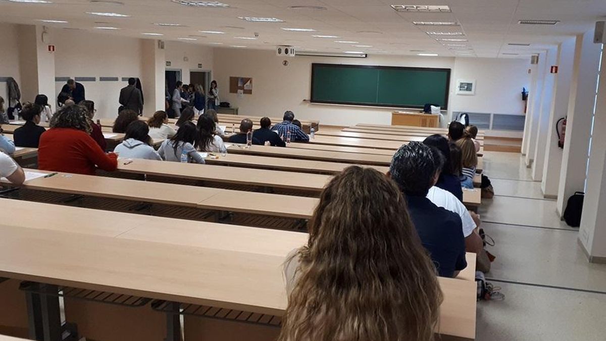 Imagen de archivo de unas oposiciones a la Junta de Andalucía