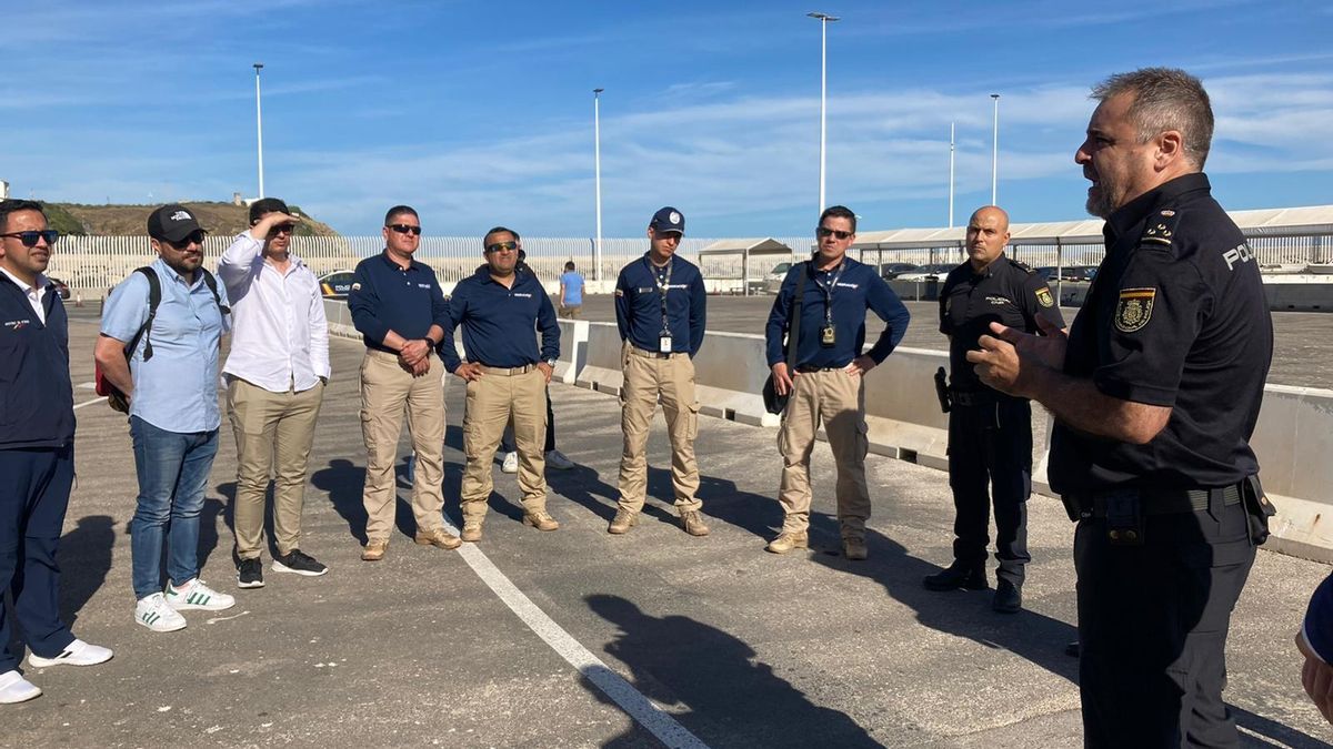 Especialistas en fronteras de Colombia y Ecuador visitan España para intercambiar conocimientos con la Policía Nacional.