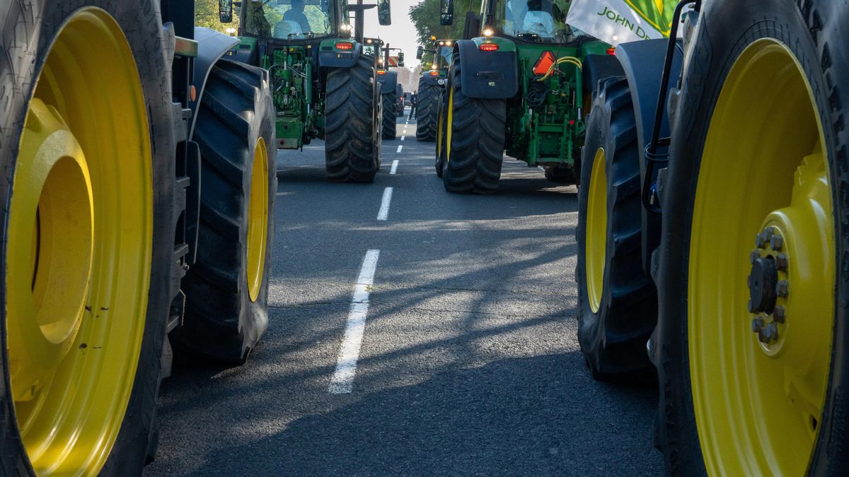 El campo extremeño saca de nuevo sus tractores a las carreteras contra Mercosur y la PAC