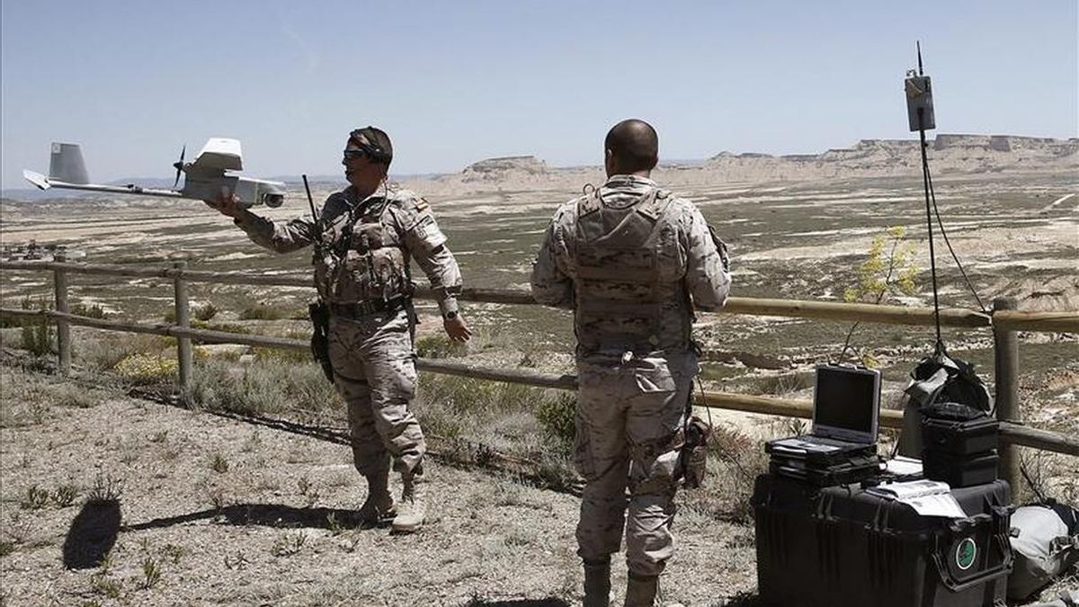 El Ejército investiga el origen del proyectil que causó un herido en Navarra