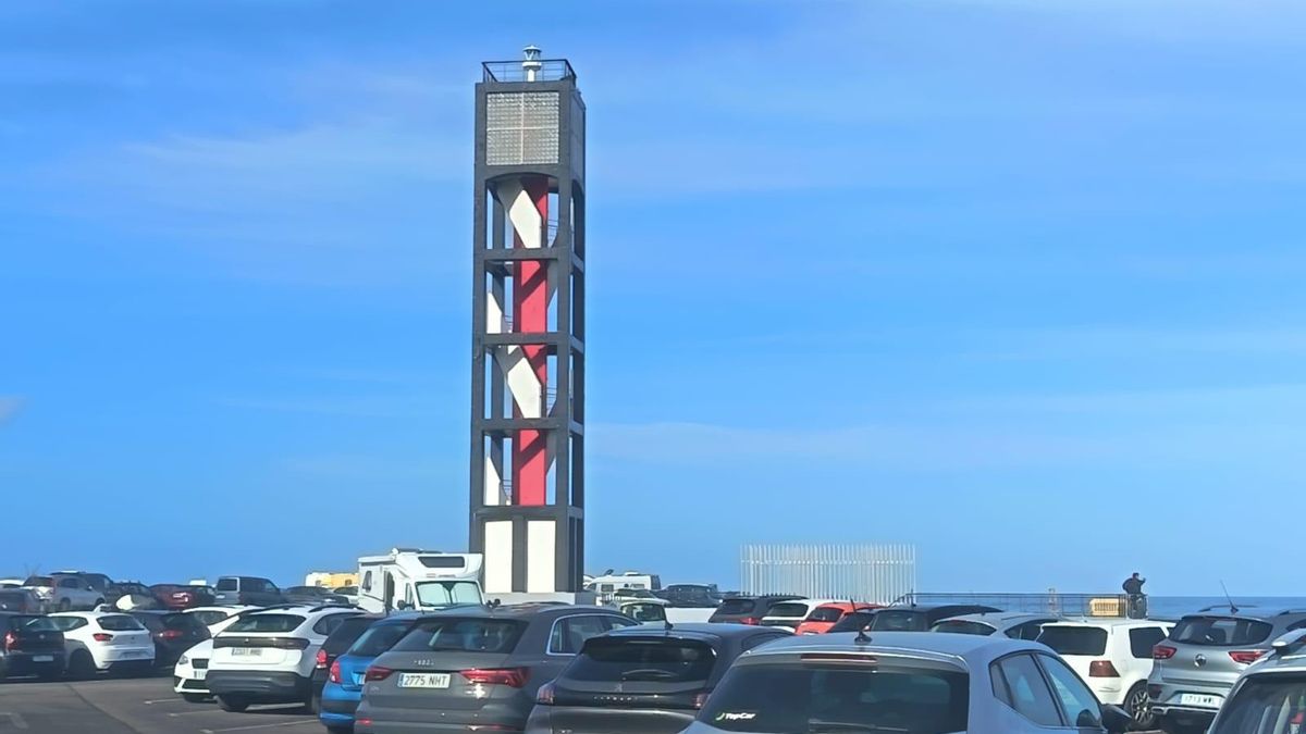 El faro de Puerto de la Cruz.