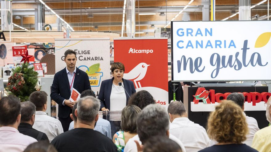 La consejera de Industria Comercio y Artesanía del Cabildo de Gran Canaria, Minerva Alonso, asistió a la presentación