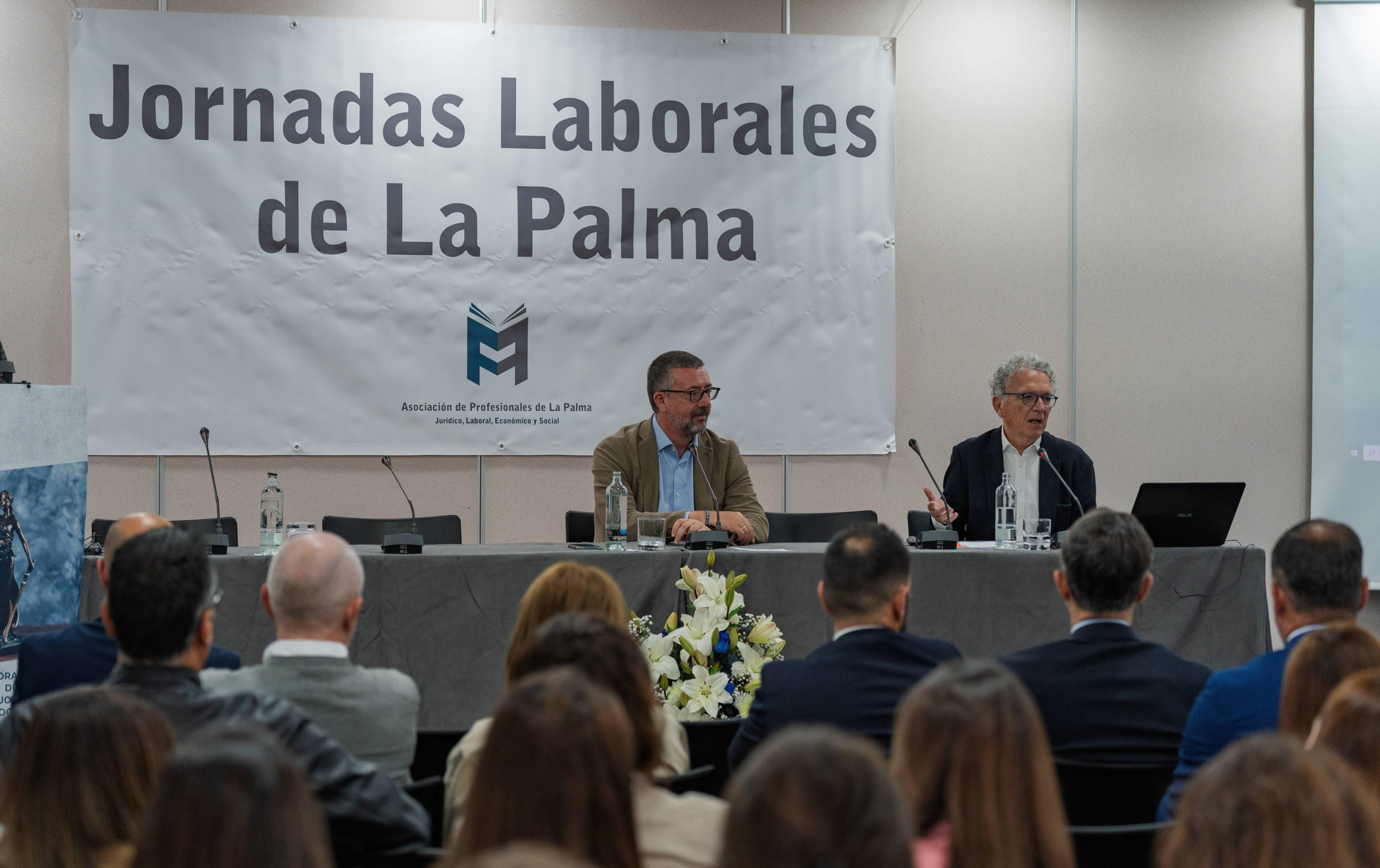 Imagen de archivo de las Jornadas Laborales de La Palma.