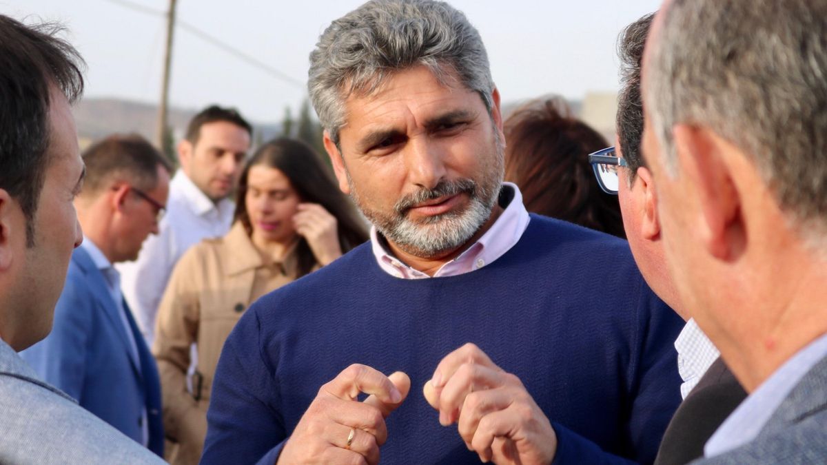 Juan José Cortés en una imagen de archivo, cuando era cabeza de lista del PP por Huelva