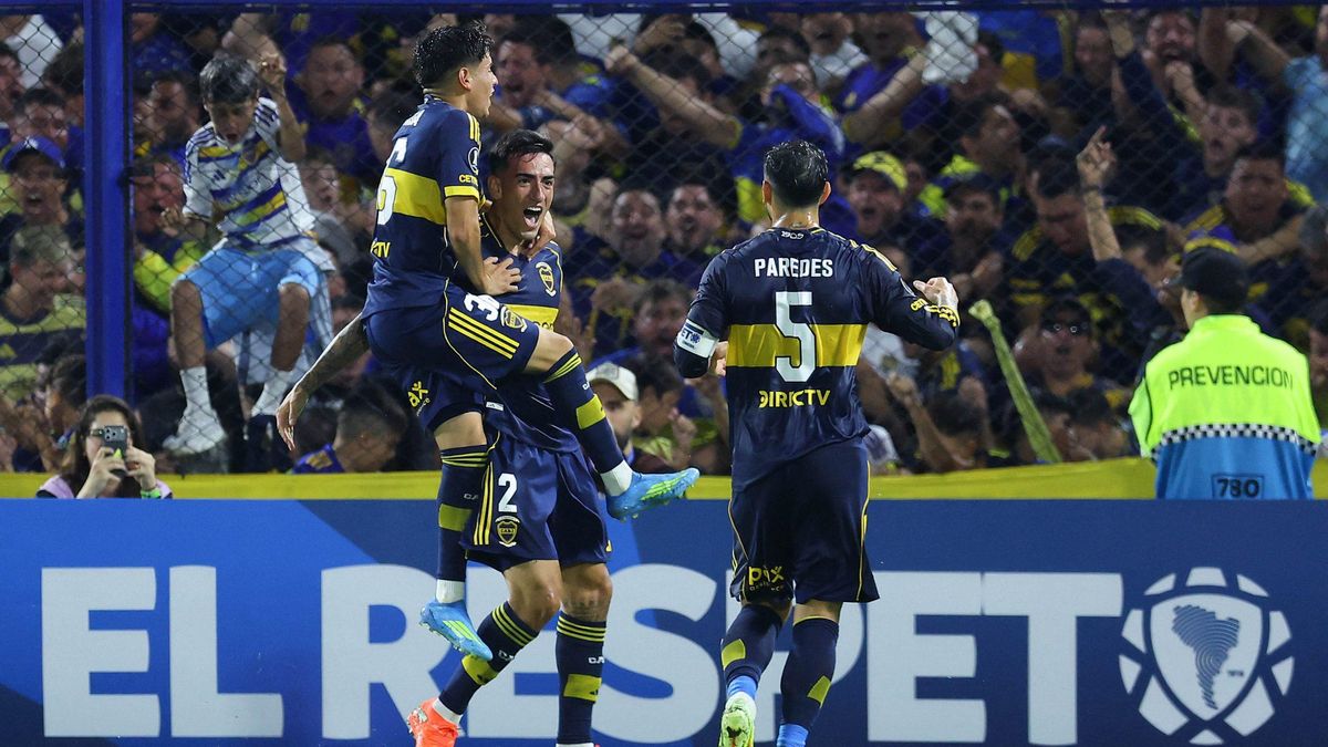 Boca goleó 3-0 a Barcelona de Ecuador por la Copa Libertadores en la previa del Superclásico