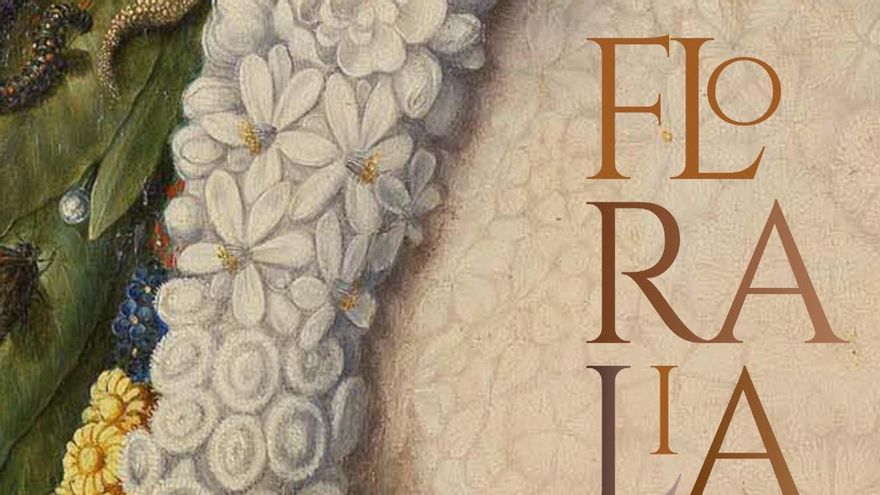 Cartel de Floralia, celebración de la asociación de vecinos Galea Vetus.