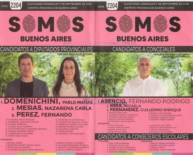 SOMOS BUENOS AIRES - LA MATANZA