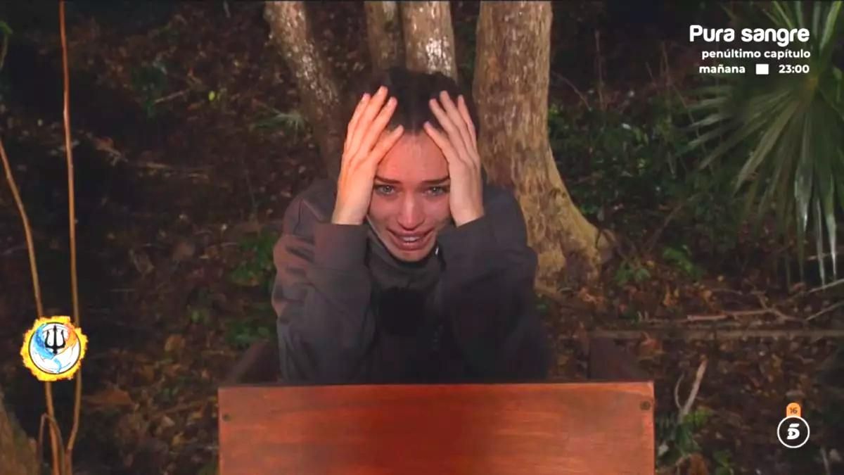 Almudena, rota en 'Supervivientes 2026'