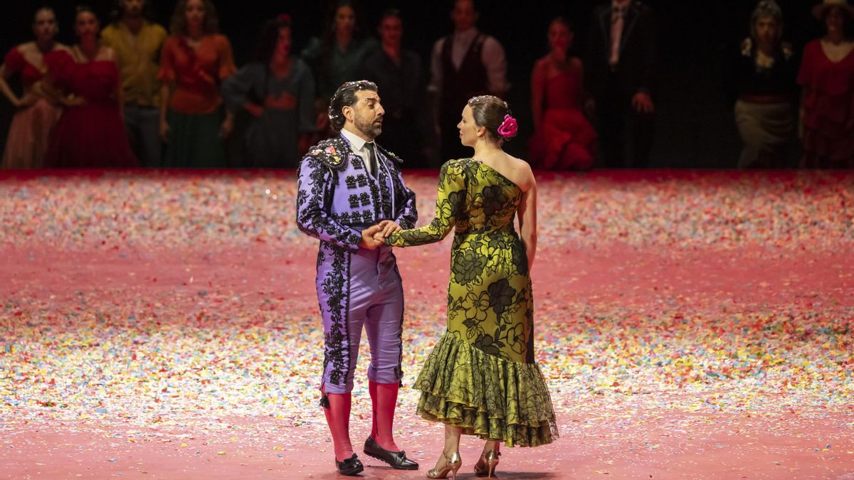 Luciano y Berzhanskaya en el tercer acto.