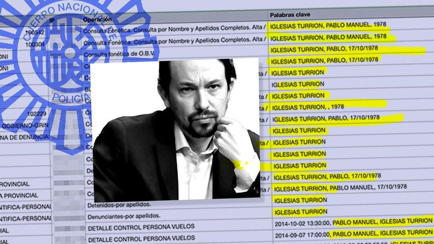 El espionaje a Podemos se extendió por 57 comisarías de toda España y abarcó desde unidades especiales a patrulleros