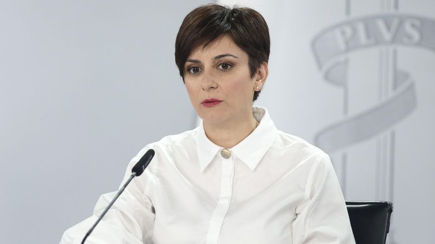La ministra Portavoz, Isabel Rodríguez, en una imagen de archivo.