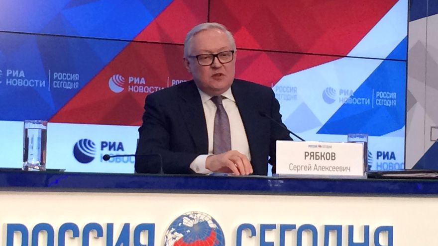 El viceministro de Exteriores de Rusia, Serguéi Riabkov, en una imagen de archivo
