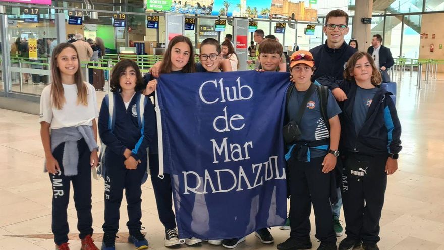 El Club de Mar Radazul, al Trofeo Euskadiko Kirol Portuak 2023 Optimist