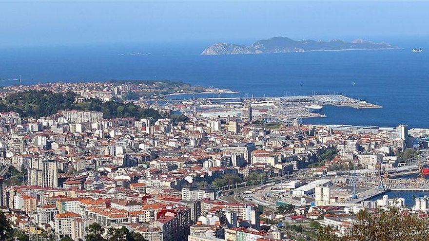 Panorámica de Vigo.