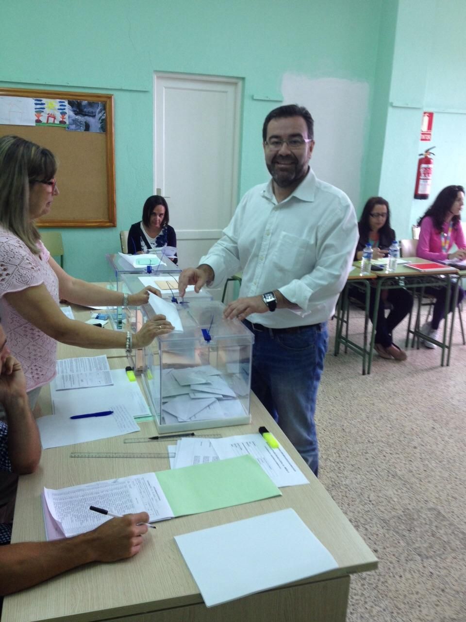 Ángel Alonso de Paz es candidato del PP a la Alcaldía de Breña Alta.