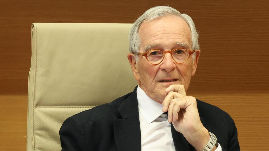 El exalcalde de Barcelona Xavier Trias, en la Comisión de Investigación sobre la ‘Operación Cataluña’, en el Congreso