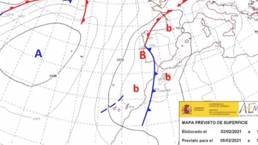 La Aemet avisa de "inestabilidad acusada" en Canarias con tormentas, nieve, granizo y fuertes vientos