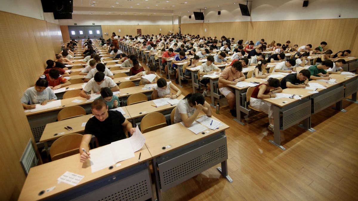 Inicio de las Pruebas de Evaluación de Bachillerato para el Acceso a la Universidad