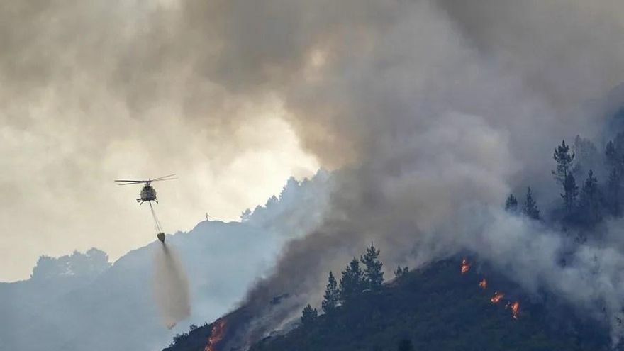 Condenado un ganadero a 18 meses de cárcel por causar un incendio en Asturias equivalente a ocho campos de fútbol